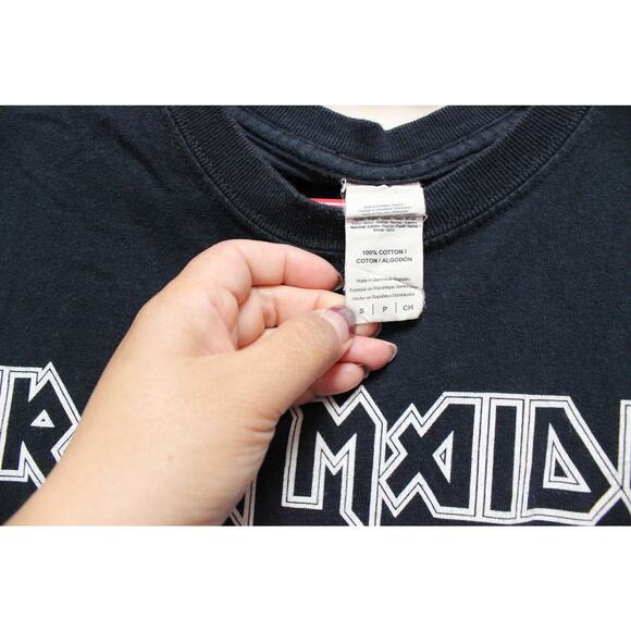 Official Iron Maiden 2017 California Book of Souls Tee Shirt Size Small - Picture 3 of 3